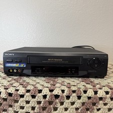 Sony SLV-N51 VCR 4 teste hi-fi