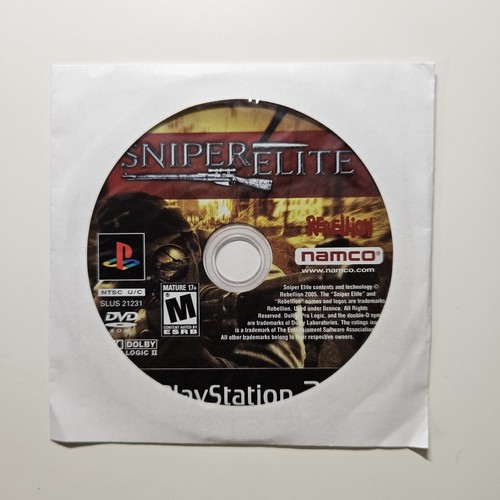 Sniper elite ps2 sony - ps2, (sony