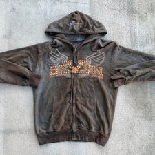 Felpa con cappuccio zip uomo