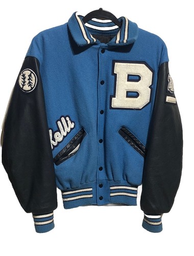 Delong giacca lettera blu - delong,