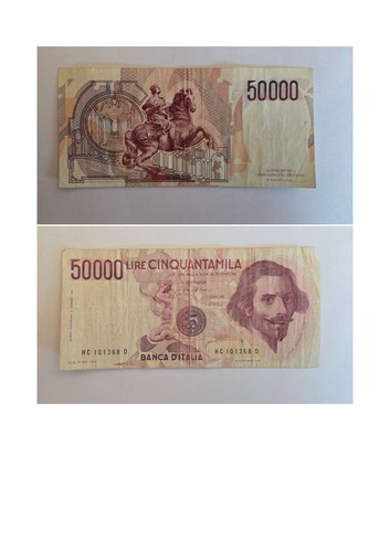Lotto banconote 000 lire - banconote,
