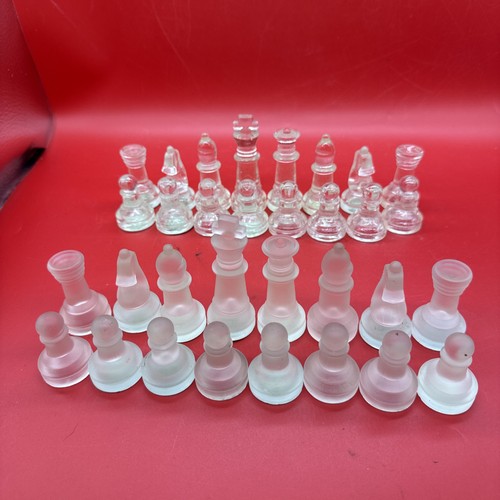 Set scacchi vetro - set,