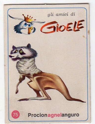 Figurina gli amici gioele - figurina,