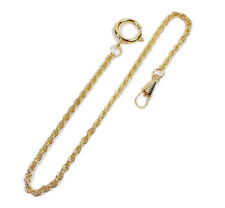 Minott Catena per Orologio da Tasca Maglia Veneziana Metallo Dorato RE-22034