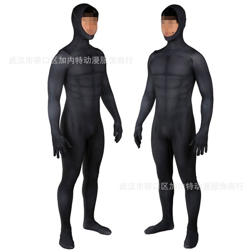 Tuta muscolare nera - nera, stage