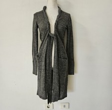 Cardigan lungo cravatta