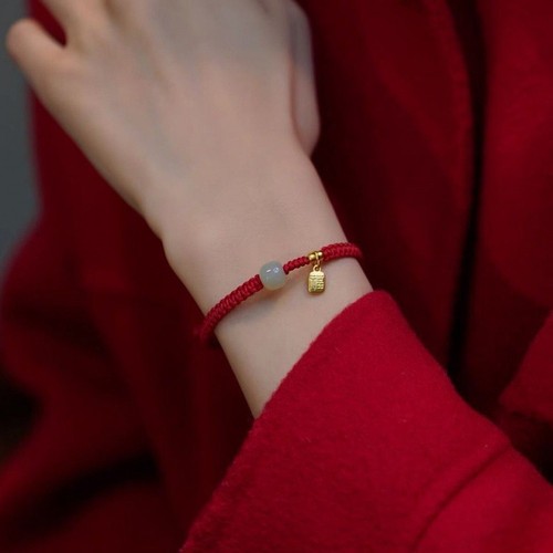 Bracciale giada naturale - in,