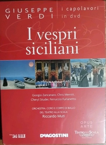 Dvd vespri siciliani - dvd, i