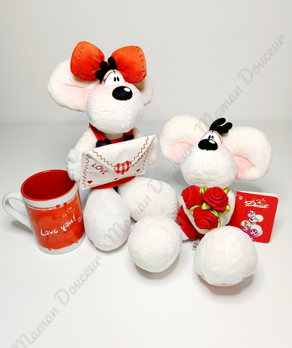 Lot peluches diddlina diddl - lot,