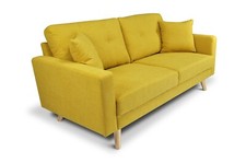 Divano 3 posti piedi in legno mod. Chloe