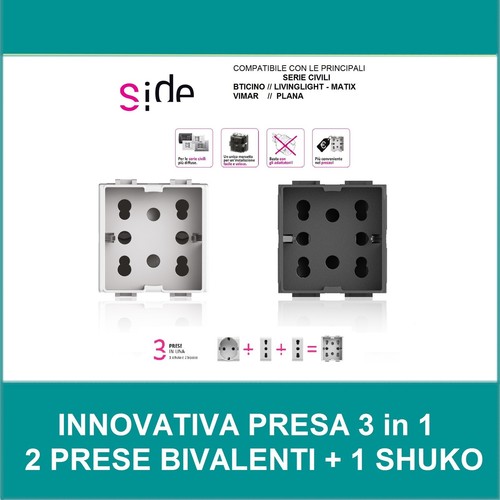 Prese una schuko 2 - 3,