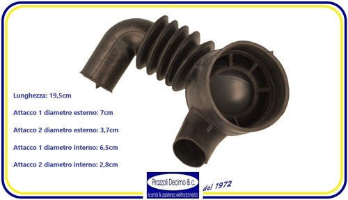 Tubo manicotto scarico - tubo,