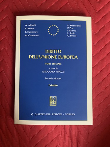 Diritto dell unione europea - dell’unione,