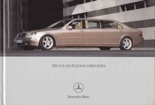 Catalogue Brochure Mercedes S Pullman Limousine W220 04/2000 Anglais / English