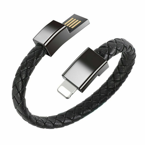 Bracciale pelle cavo usb per - cavo,