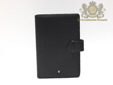 Montblanc Organizer / Quaderno per Appunti in Pelle Nera