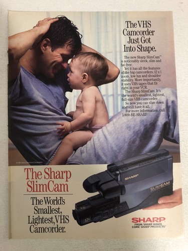 Videocamera sharp slim cam - videocamera,