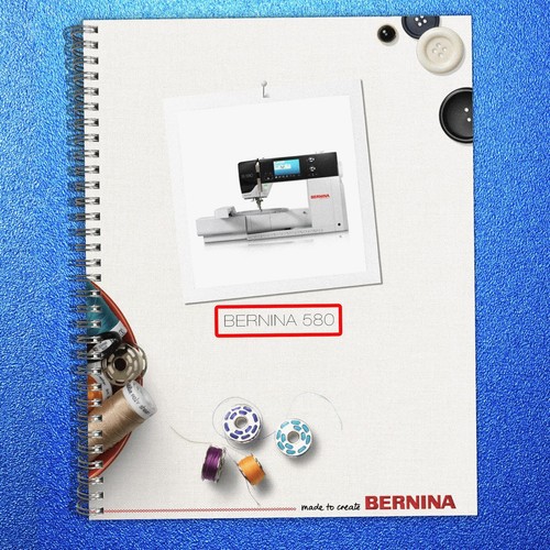 Bernina 580 sewing machine - sewing,