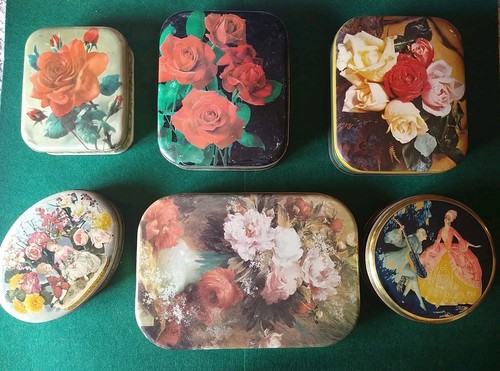 Scatola latta vintage alemagna - vintage,