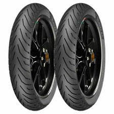 110 70 17 54 S 140 70 17 66 S ANGEL CITY COPPIA GOMME PIRELLI X MOTO SPORTIVE 