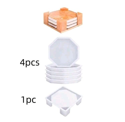 5pz set sottobicchieri - sottobicchieri, con
