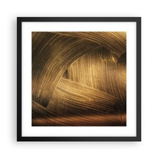 Poster 40x40cm Astrazione Oro