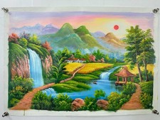 Dipinto cinese su tela dipinto