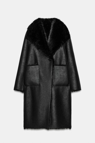 Cappotto pelliccia sintetica