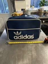 borsa messenger adidas originali vintage Peter nera 