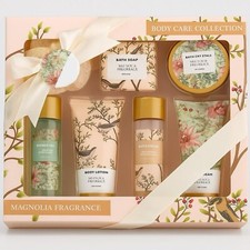 Set regalo sandalo rosa gel