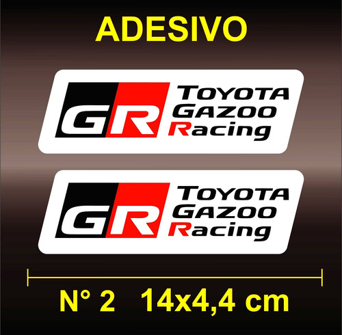 Adesivi sticker toyota gazoo - adesivi,