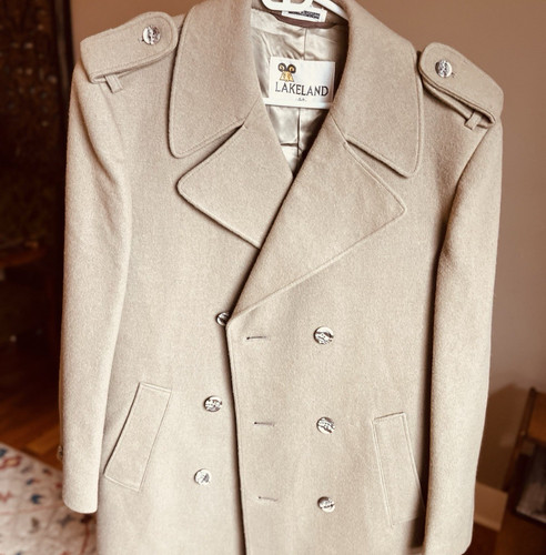 Cappotto lana doppiopetto