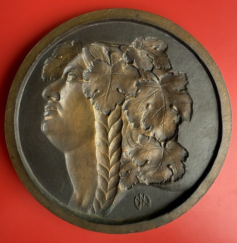 Grande medaglione bronzo - grande,