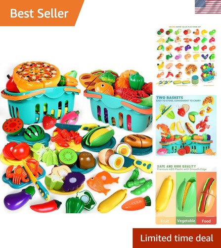 100 pezzi set alimenti - set, gioco