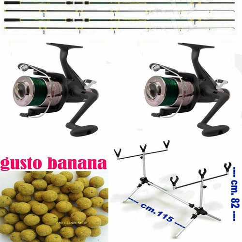 Kit carpfishing canne carbonio - kit,