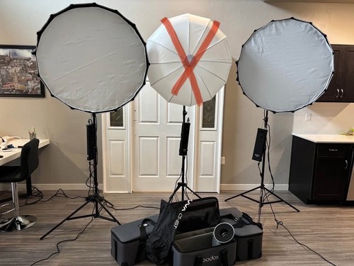 Godox vlc300 kit luci video - godox,