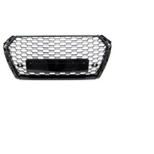 Griglia Calandra Radiatore AUDI A4 B9 2015-2019 RS4 LOOK Nera Lucida nido d'ape