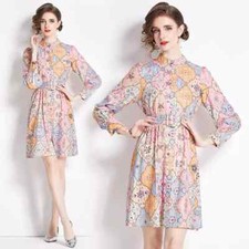 Vestito Abito Donna Corto Raso