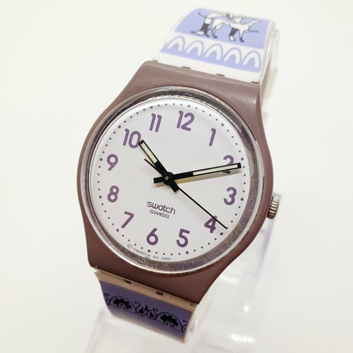 Orologio swatch viola 2009 - viola,