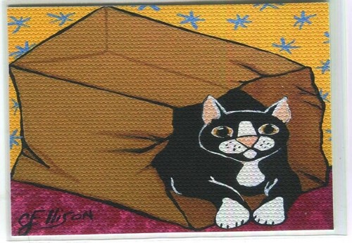 Aceo smoking gatto - , in