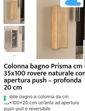 Mobile Bagno Nuovo Italiano 