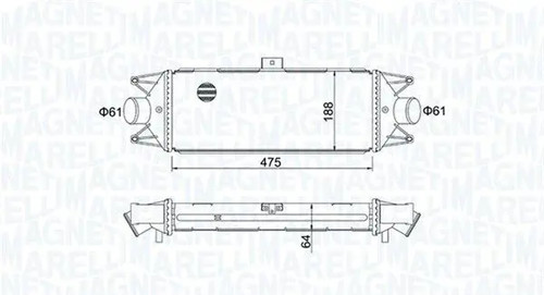 Radiatore intercooler