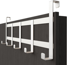 Appendiabiti Da Porta, Inox -