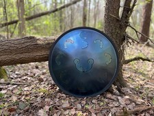 D Kurd Frog Drum handpan tamburo in acciaio lingua tamburo tankdrum Rav Space Drum