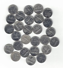 Lotto stock 27 monete italiane