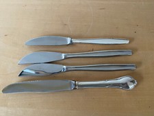 4x Old Table Knives Ribera 4x