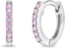 Orecchini Huggie a cerchio in