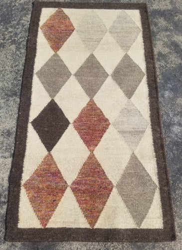 Tappeto kilim lana geometrico