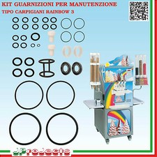 KIT GUARNIZIONI MACCHINA GELATO TIPO CARPIGIANI RAINBOW 3
