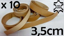 OFFERTA! X 10 STRISCE IN CUOIO